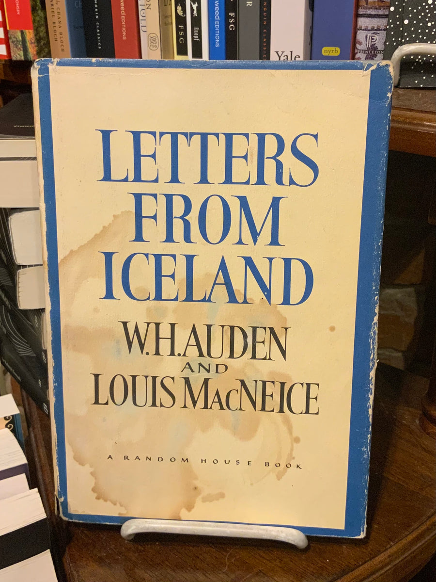 Rare] Auden, W.H. & MacNeice, Louis: Letters from Iceland – Open