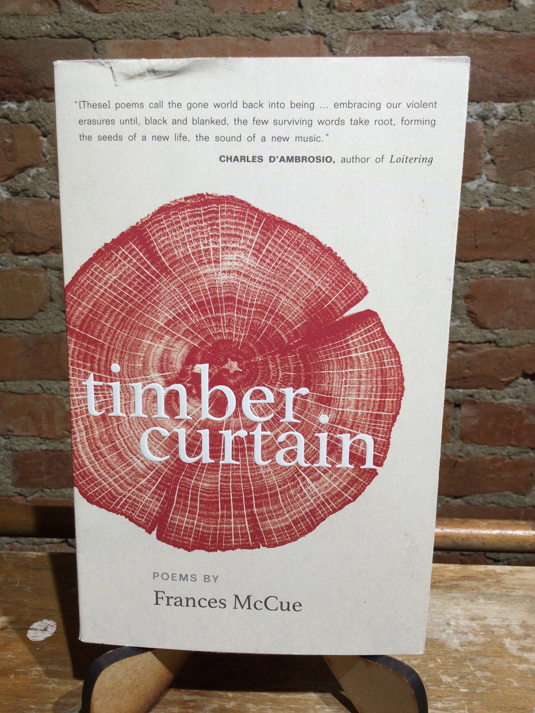 McCue, Frances: Timber Curtain [used paperback]