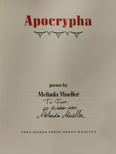 Mueller, Melinda: Apocrypha [used chapbook]