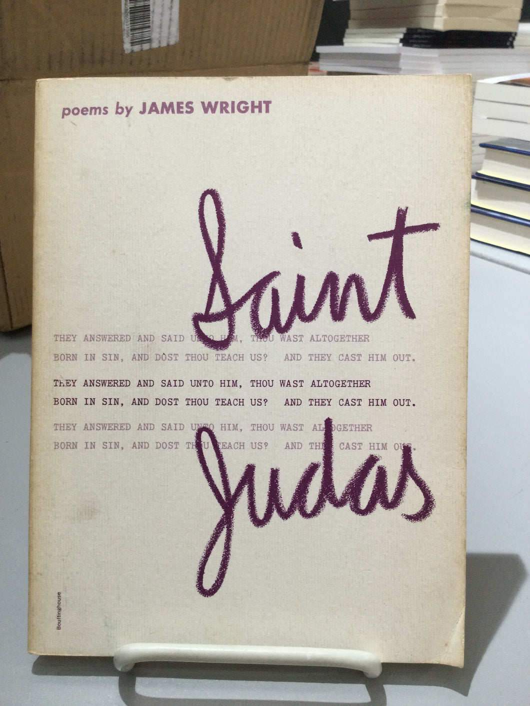 Wright, James: Saint Judas [used paperback]