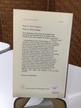 Pinsky, Robert: Sadness and Happiness [used paperback]