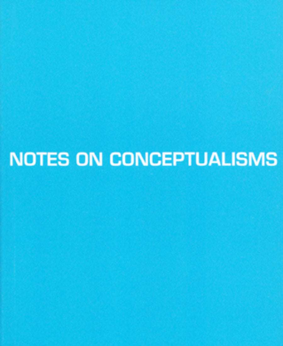 Fitterman, Robert: Notes on Conceptualisms