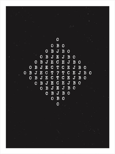 Goldsborough, Tilghman A.: OBJECT 7 ( ,a Subject Loosely, ,bundled in a Frame, )