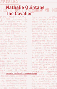 [11/12/25] Quintane, Nathalie / Larson, Jonathan (tr.): The Cavalier