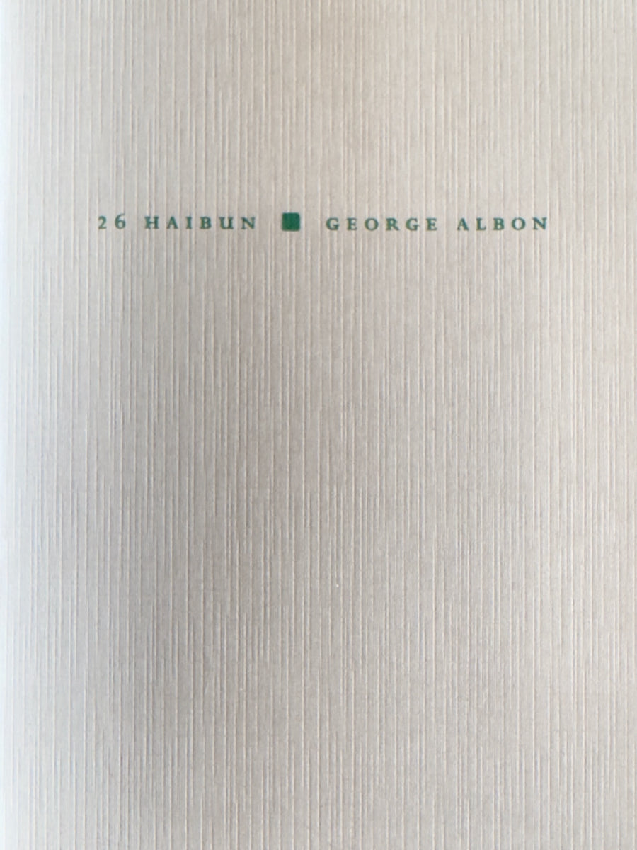 Albon, George: 26 Haibun