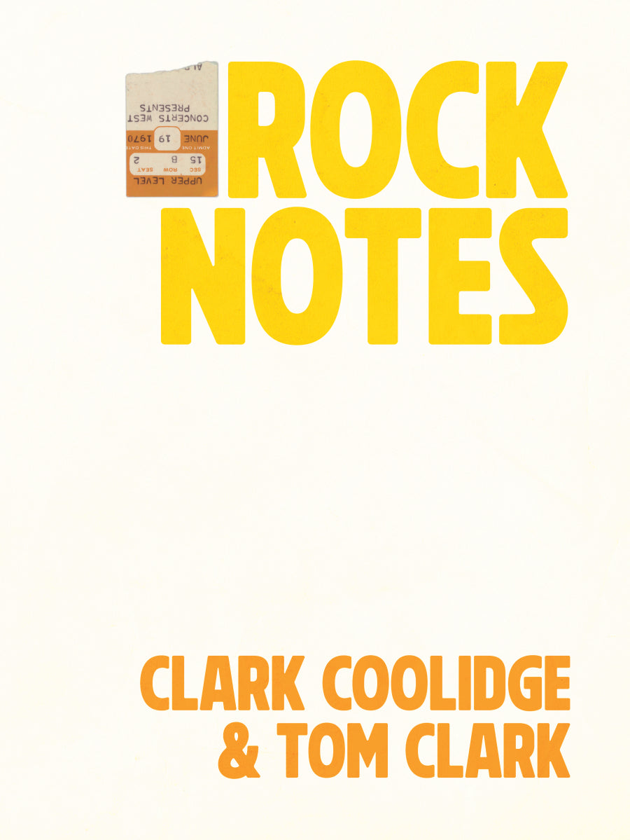 [11/27/25] Coolidge, Clark & Clark, Tom: Rock Notes