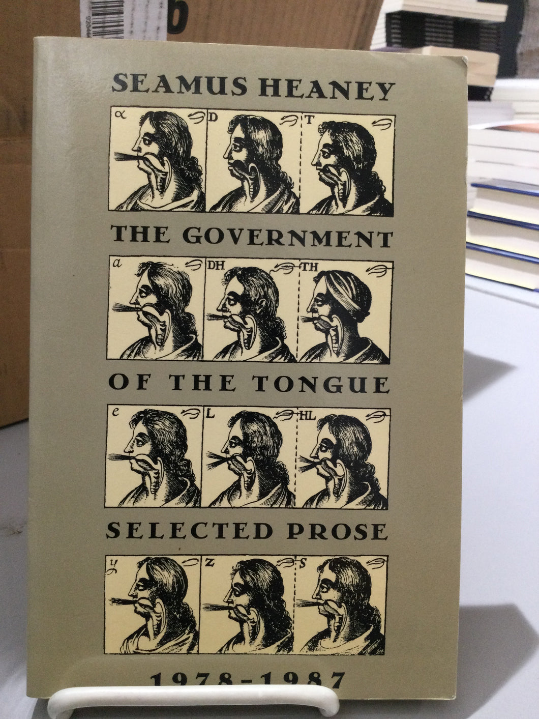 Heaney, Seamus: The Government of the Tongue [used hardcover]
