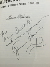 [Rare] Harris, Jana: We Never Speak of It: Idaho-Wyoming Poems 1889-90