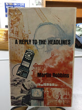 [Rare] Robbins, Martin: A Reply to the Headlines [used hardcover]