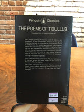 Dunlop, Philip (tr.): The Poems of Tibullus [used paperback]