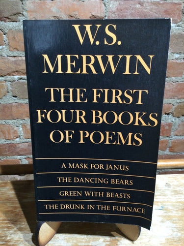 Merwin, W.S.: The First Four Books of Poems [used paperback]