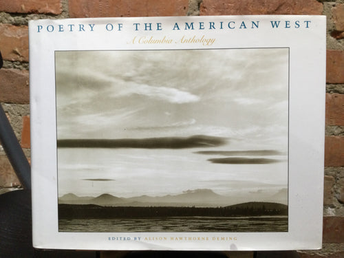 Deming, Alison Hawthorne: Poetry of the American West [used hardcover]