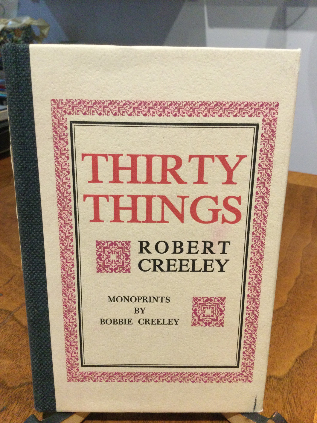 Creeley, Robert: Thirty Things: Monoprints by Bobbie Creeley [used hardcover]