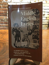 Luria, Maxwell S. / Hoffman, Richard L. (eds.): Middle English Lyrics [used paperback]