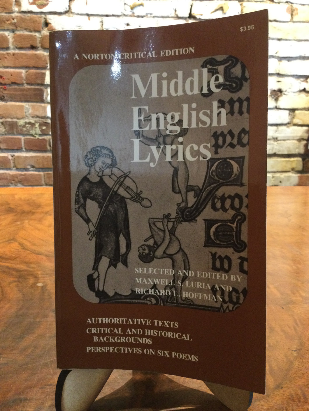 Luria, Maxwell S. / Hoffman, Richard L. (eds.): Middle English Lyrics [used paperback]