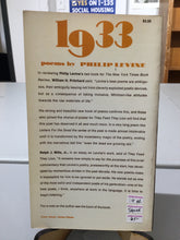 Levine, Philip: 1933 [used paperback]