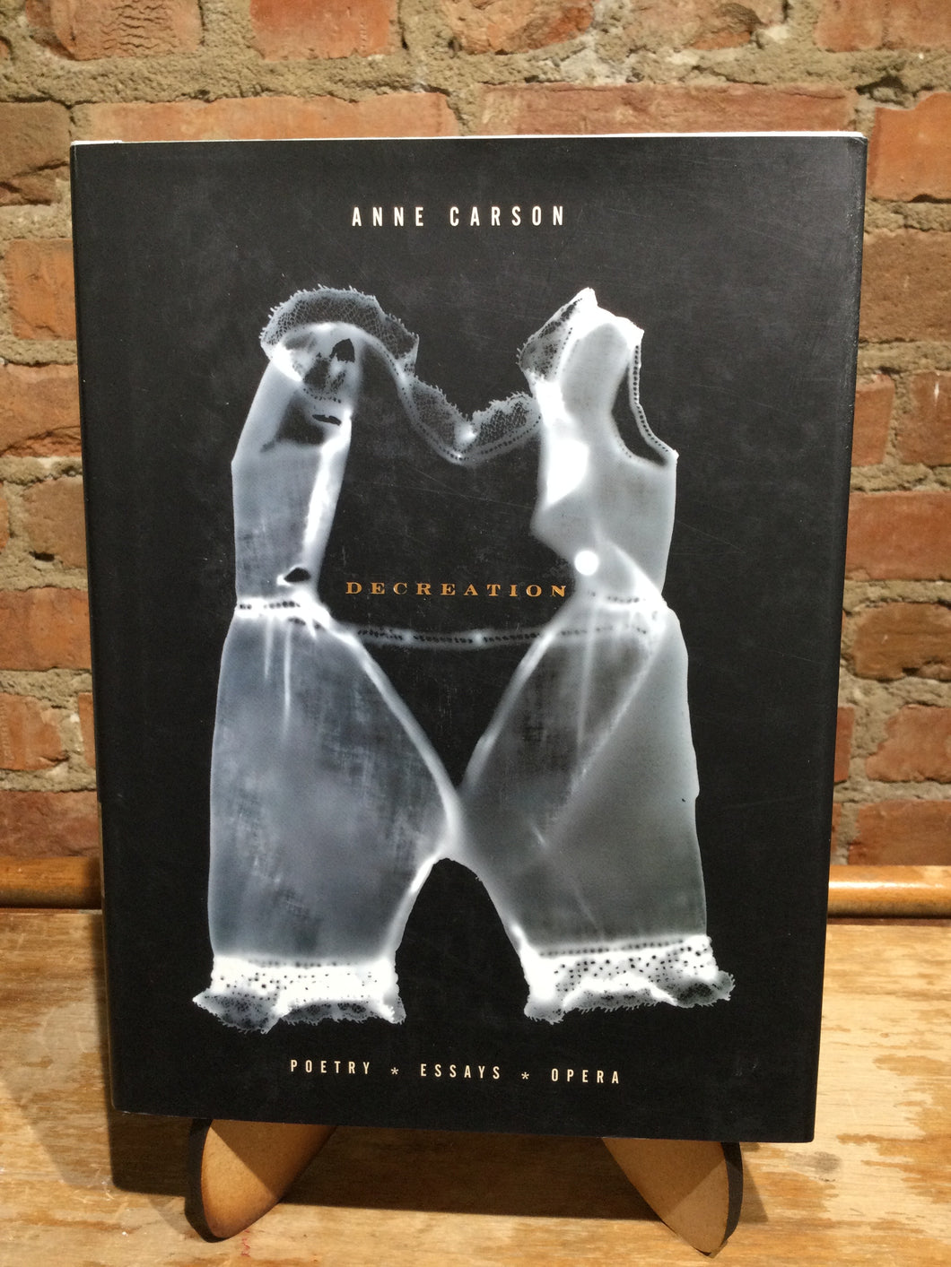 Carson, Anne: Decreation [used hardcover]