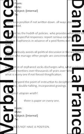 [05/05/26] LaFrance, Danielle: Verbal Violence