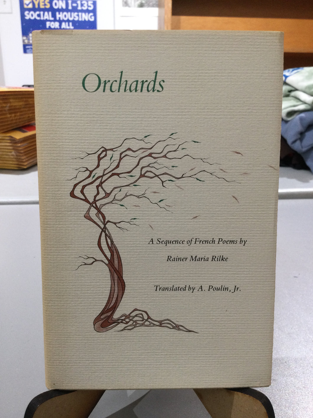 [Rare] Rilke, Rainer Maria/A. Poulin, Jr. (trans.): Orchards: A Sequence of French Poems by Rainer Maria Rilke [used hardcover]