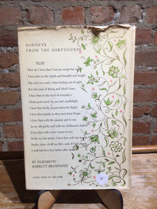 Browning, Elizabeth Barrett: Sonnets from the Portuguese and Other Love Poems [used hardcover]