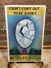 [Rare] Jenkins, Frank S.: I Didn't Start Out to Be a Poet [used paperback]