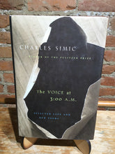 Simic, Charles: The Voice at 3:00 A.M. [used hardcover]
