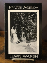 [Rare] Warsh, Lewis: Private Agenda [used paperback]