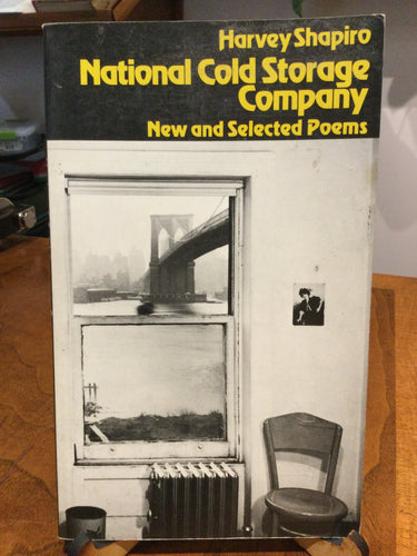 Shapiro, Harvey: National Cold Storage Company: New and Selected Poems [used paperback]