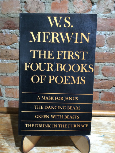 Merwin, W.S.: The First Four Books of Poems [used paperback]