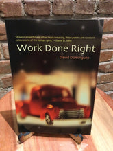 Dominguez, David: Work Done Right [used paperback]