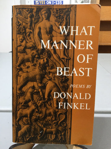 Finkel, Donald: What Manner of Beast [used paperback]