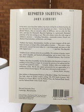 Ashbery, John: Reported Sightings [used paperback]