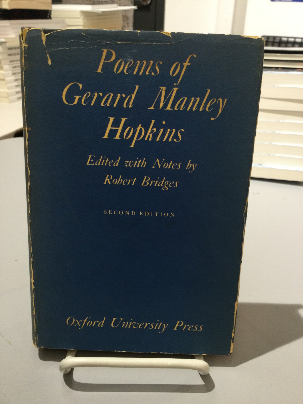 [Rare] Ed. Bridges, Robert: Poems of Gerard Manley Hopkins [used hardcover]