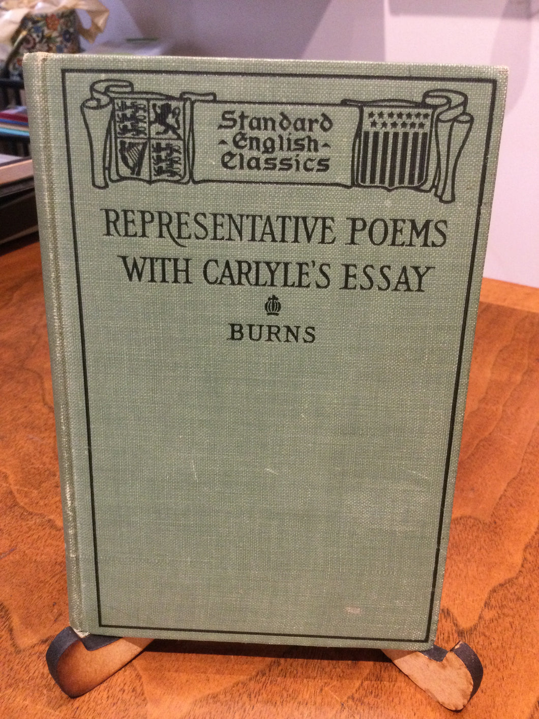 Burns, Robert: Representative Poems of Robert Burns with Carlyle's Essay on Burns [used hardcover]