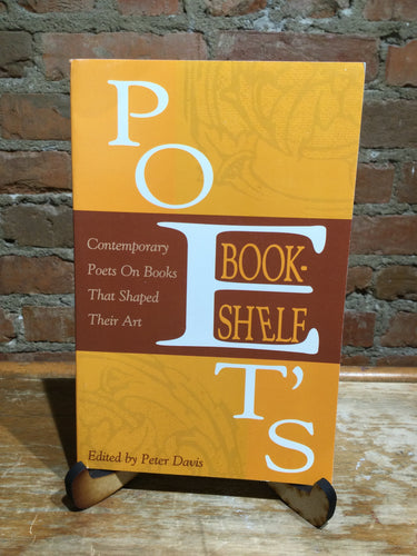 [Rare] Davis, Peter (ed.): Poet's Bookshelf: Contemporary Poets on Books That Shaped Their Art [used paperback]