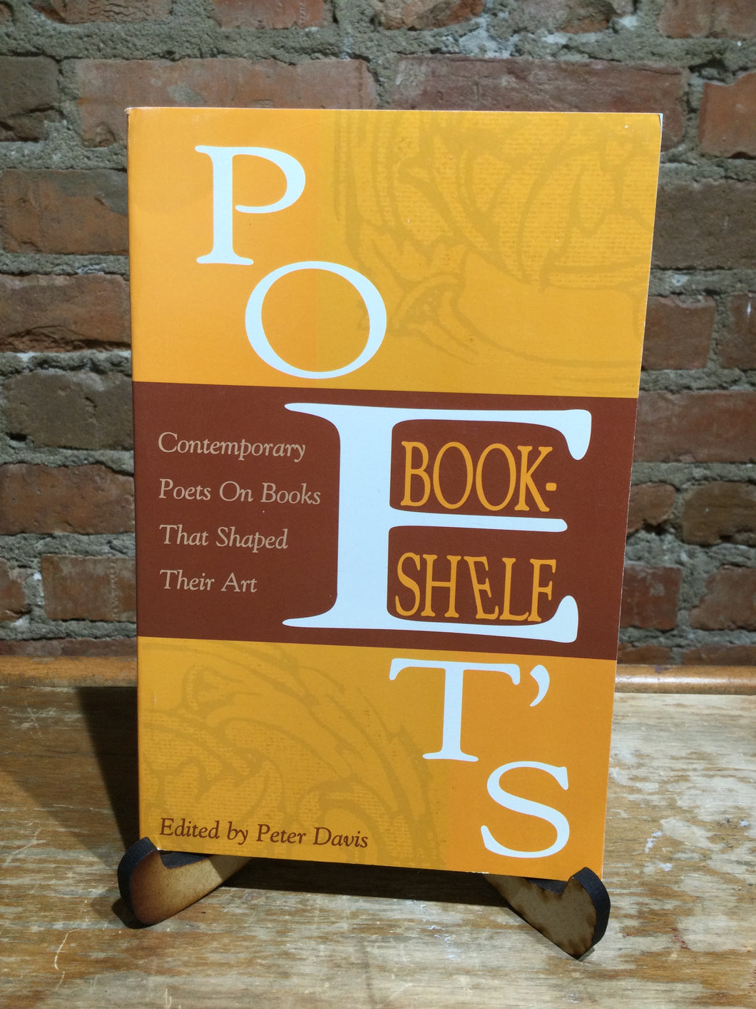[Rare] Davis, Peter (ed.): Poet's Bookshelf: Contemporary Poets on Books That Shaped Their Art [used paperback]