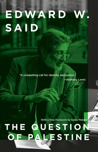 [W4G] Said, Edward W.: Question of Palestine, The