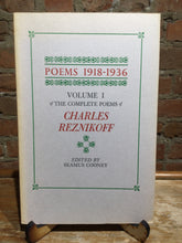 [Rare] Reznikoff, Charles: Poems 1918-1936 Volume I of the Complete Poems of Charles Reznikoff [used paperback]