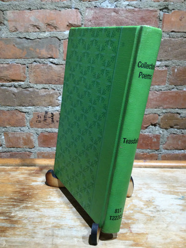 [Rare] Teasdale, Sara: The Collected Poems of Sara Teasdale [used hardcover]