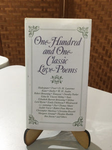 Ed. Whittier, Sarah: One Hundred and One Classic Love Poems [used hardcover]