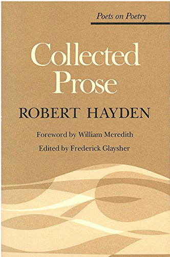 Hayden, Robert: Collected Prose