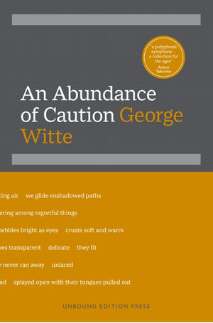 Witte, George: An Abundance of Caution (HB)