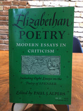 Alpers, Paul J. (ed.): Elizabethan Poetry [used paperback]