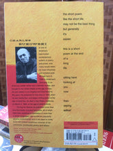 Bukowski, Charles: Slouching Toward Nirvana [used paperback]