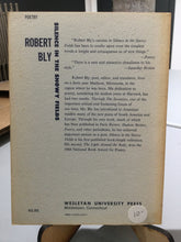 Bly, Robert: Silence in the Snowy Fields [used paperback]