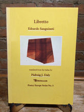 Sanguineti, Edoardo: Libretto [used paperback]