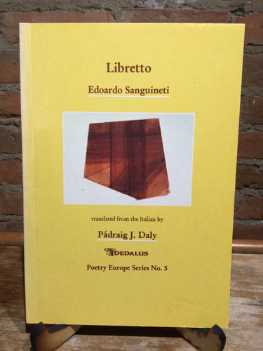 Sanguineti, Edoardo: Libretto [used paperback]