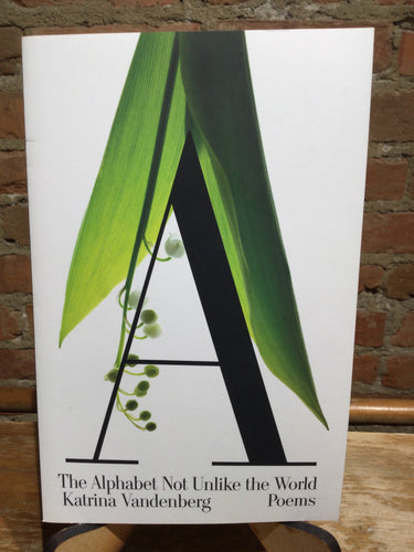 Vandenberg, Katrina: The Alphabet Not Unlike the World [used paperback]