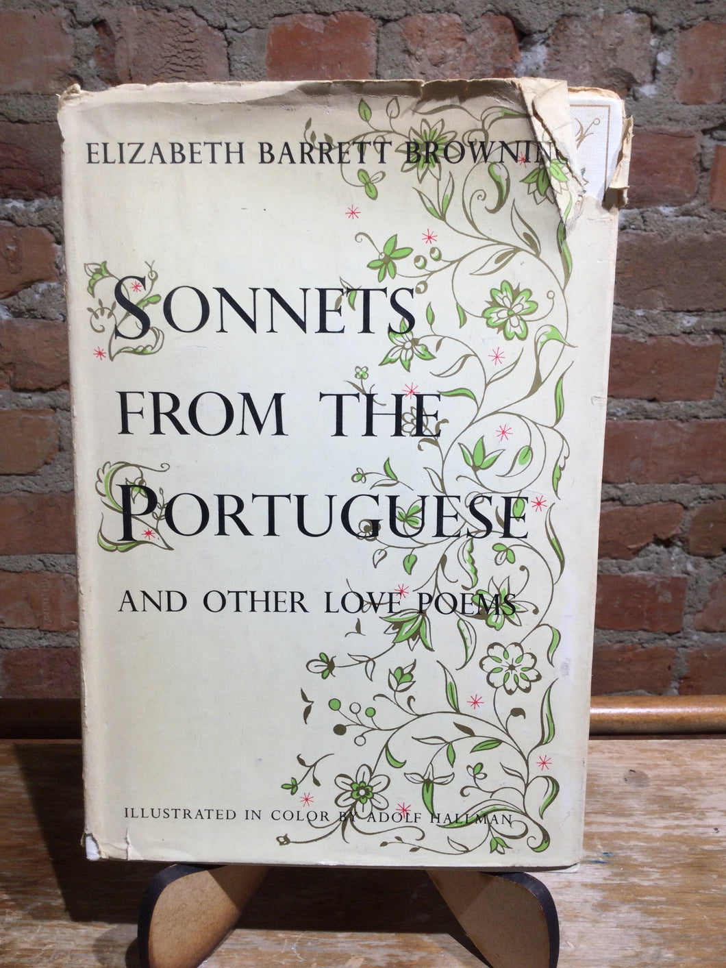 Browning, Elizabeth Barrett: Sonnets from the Portuguese and Other Love Poems [used hardcover]