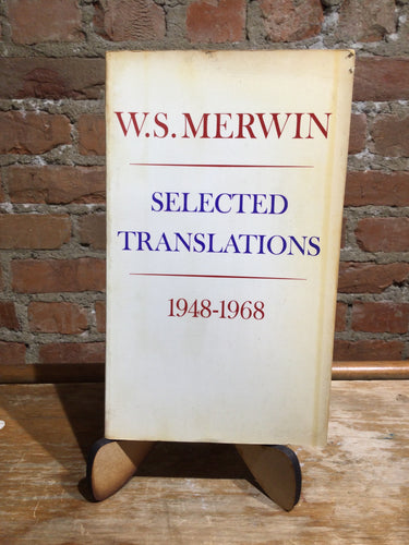Merwin, W.S.: Selected Translations 1948-1968 [used paperback]